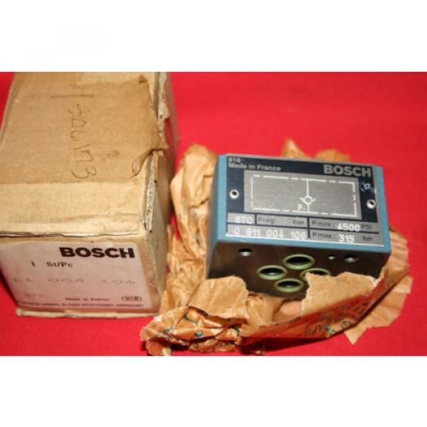 Origin Bosch Rexroth Hydraulic Flow Control Valve 0811004106 - 0 811 004 106 - BNIB #1 image