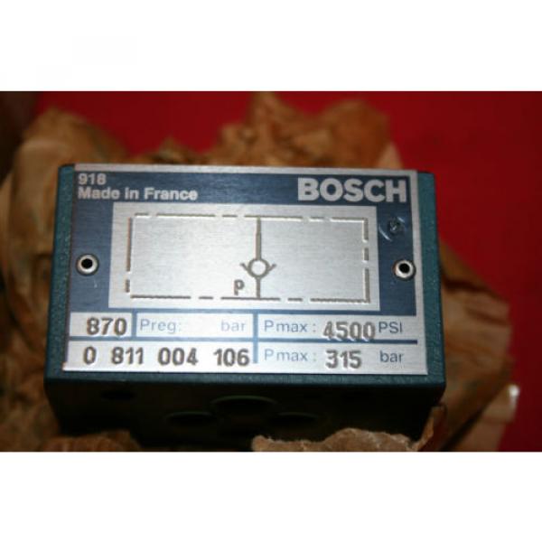 Origin Bosch Rexroth Hydraulic Flow Control Valve 0811004106 - 0 811 004 106 - BNIB #3 image