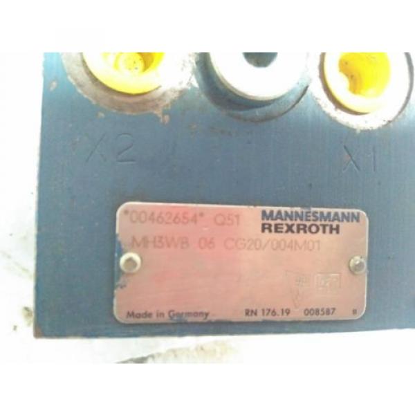 MH3WB06CG20/004M01 REXROTH BOSCH HYDRAULIC VALVE Origin UNUSED SURPLUS  STOCK #2 image