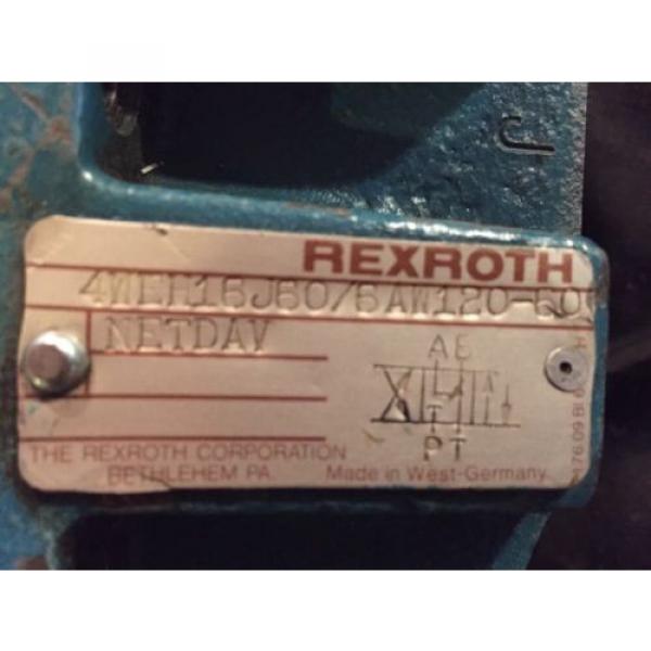 Rexroth Hydraulic Valve 4WEH16J60 6AW120-60 #2 image