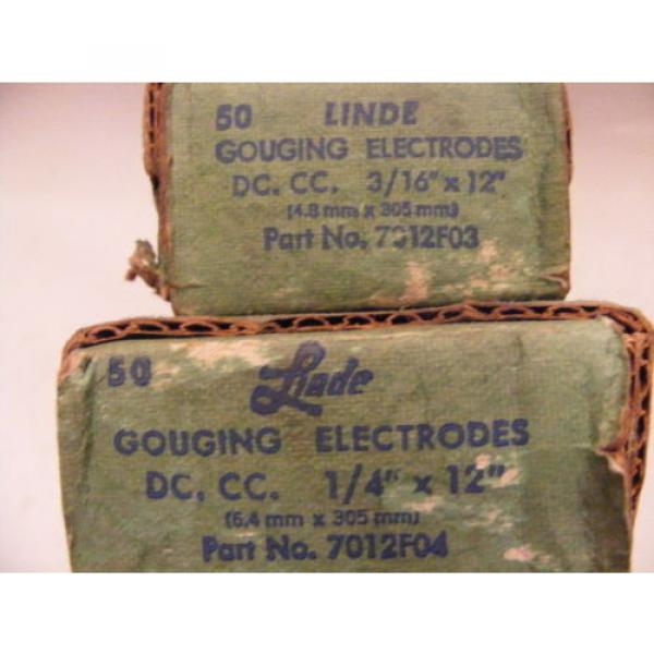 Lot 1/4&#034;&amp; 3/16&#034; LINDE Union Carbide 12&#034; GOUGING ELECTRODES  Rods Carbon Arc Air #2 image