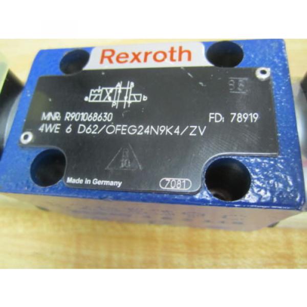 Rexroth Bosch Group 4WE 6 D62/OFEG24N9K4/ZV Valve R901068630 - origin No Box #3 image
