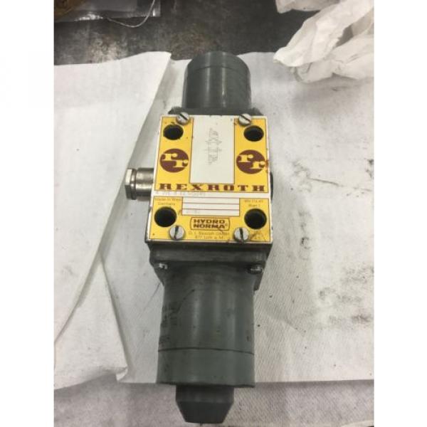 Directional valve Hydraulic 4WE8E21/G24N 24 VDC High power Solenoid Rexroth K #1 image