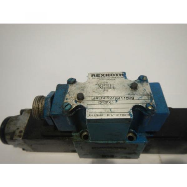 Rexroth 4WE6E52/AW110N9 Hydraulic Directional Valve #2 image