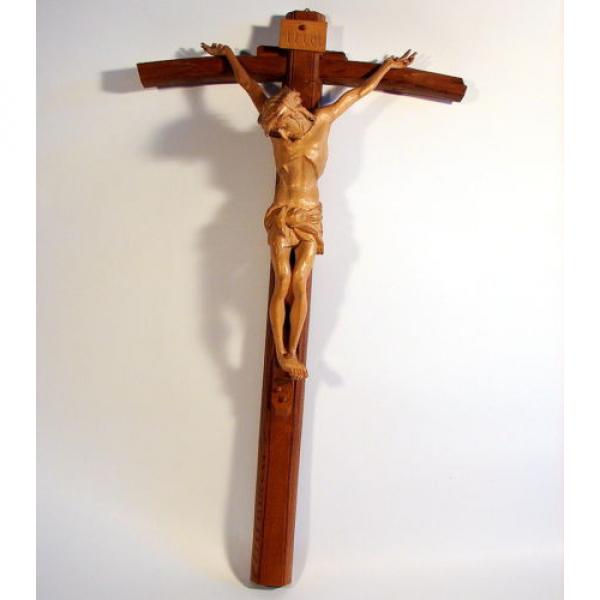 Christus Korpus Linde handgeschnitzt Eichenkreuz Kreuz Christ on Croix #1 image