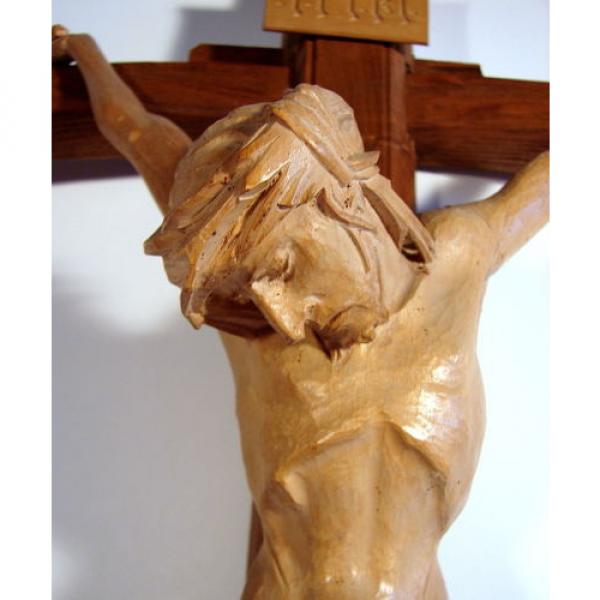 Christus Korpus Linde handgeschnitzt Eichenkreuz Kreuz Christ on Croix #2 image
