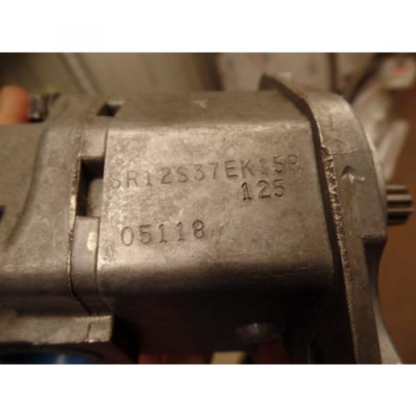 GENUINE BOSCH REXROTH SR12S37EK15R125 HYDRAULIC pumps, 9-SPLINE, 05118, NOS #7 image