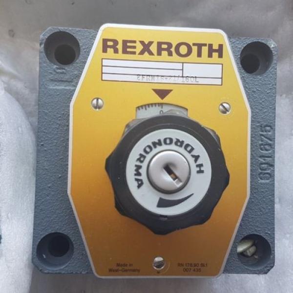 origin Rexroth Hydraulic Flow Control Valve 2FRM10-21/160L Made in Germany #1 image