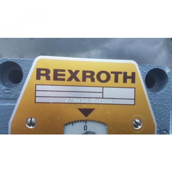 origin Rexroth Hydraulic Flow Control Valve 2FRM10-21/160L Made in Germany #2 image