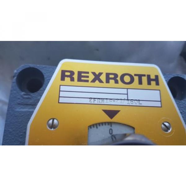 origin Rexroth Hydraulic Flow Control Valve 2FRM10-21/160L Made in Germany #3 image