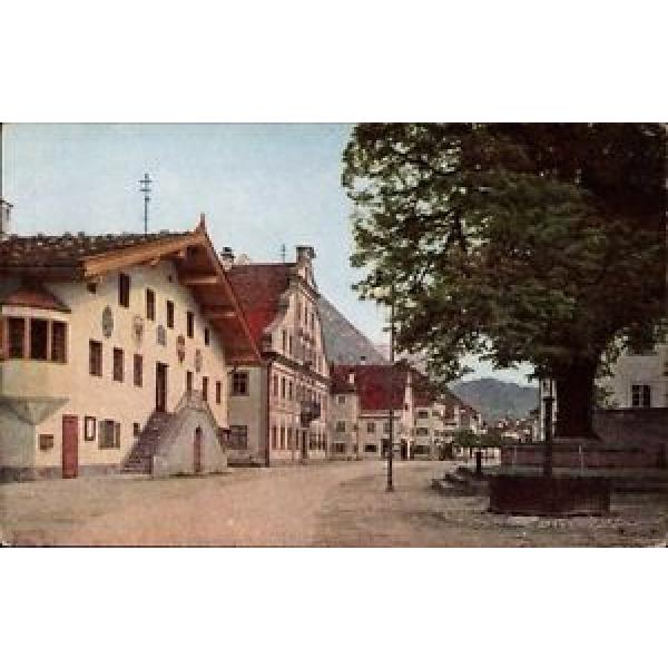 Ak Reutte in Tirol, Hauptstraße mit Rathaus und historischer Linde - 1242104 #1 image