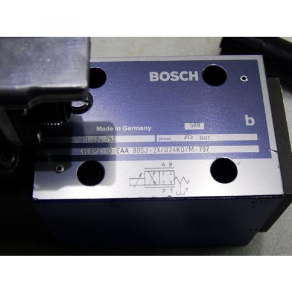 Bosch 0811404752  / 4WRPE 10 EAA80SJ-2X/G24K0/M-797 /  Proportional valve ventil #5 image