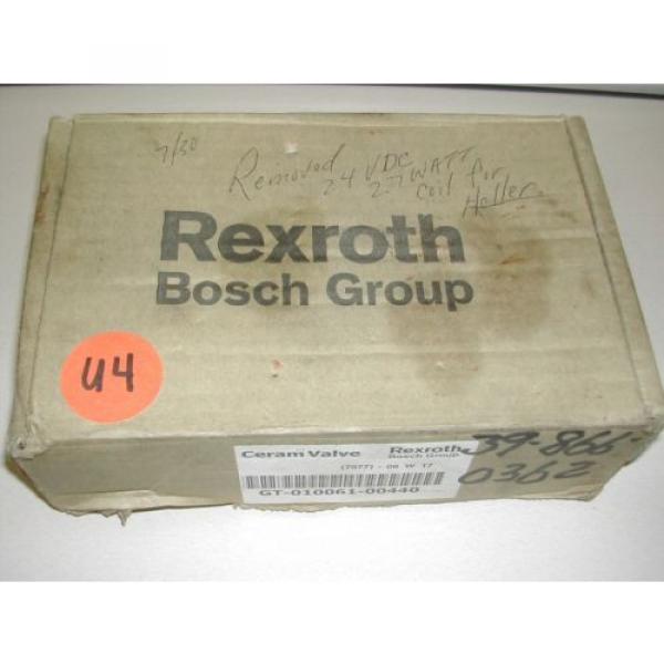Rexroth Bosch GT-010061-00440 Ceram Valve 150 PSI origin In Box B13 #2 image