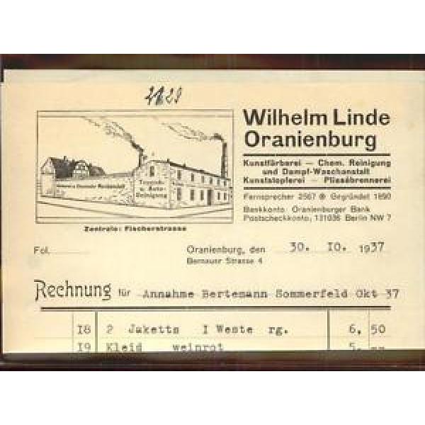 41404137 Oranienburg Fa Wilhelm Linde Rechng Oranienburg #1 image