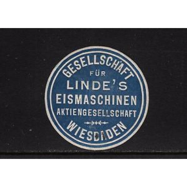 402531/ Siegelmarke - Gesellschaft für Linde´s Eismaschinen - WIESBADEN #1 image