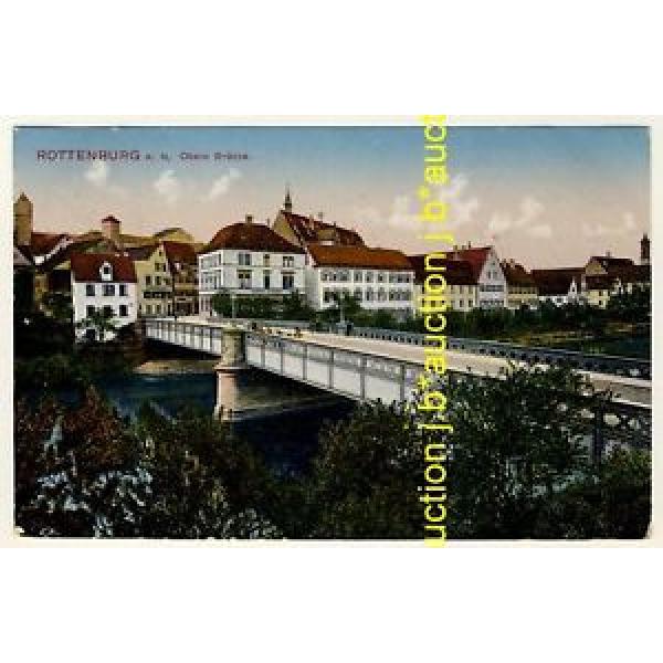 ROTTENBURG Neckar-Brücke / Gasthof Linde * AK um 1910 #1 image