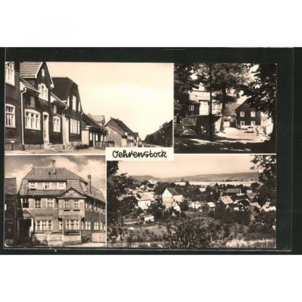 AK Oehrenstock, Ilmenauer Straße, Dorfplatz, Gasthaus Zur Linde, Teilansicht #1 image