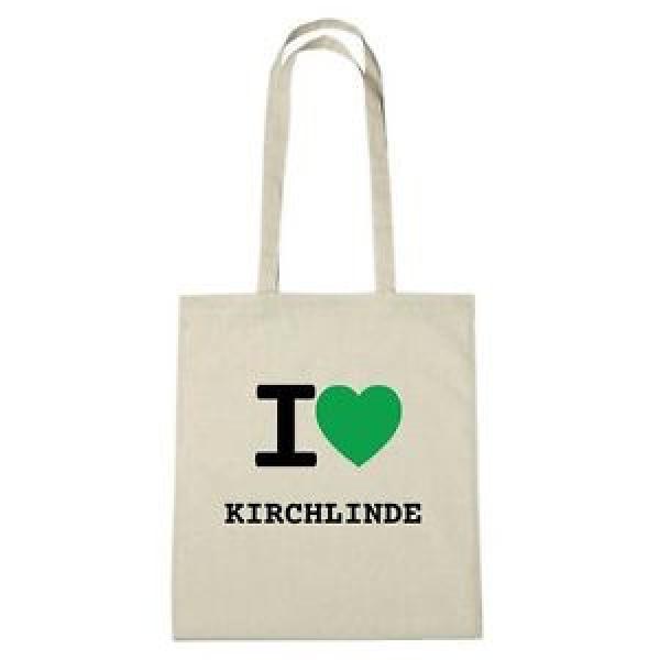 Eco-bag - I love KIRCH-LINDE - Jute Bag Eco-bag - color: natural #1 image