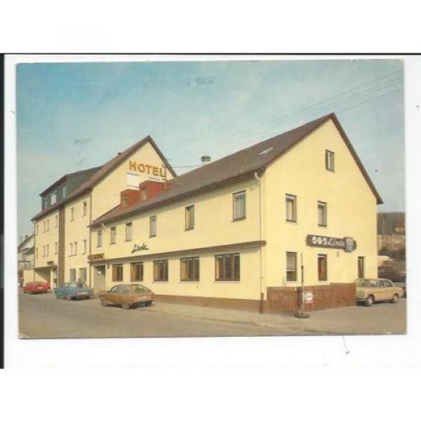 HEIDENHEIM / Brenz   &lt;&lt; Hotel Zur Linde m. Autos &gt;&gt; color AK 1981 #1 image