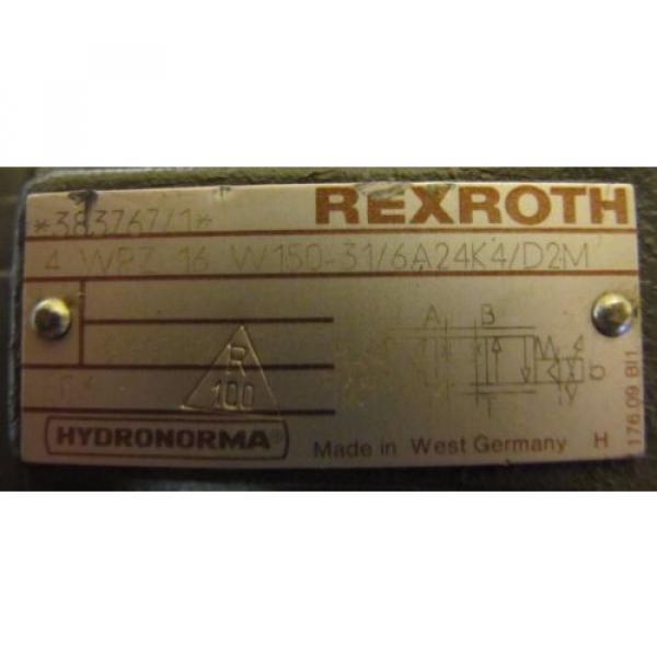 REXROTH 4 WRZ 16 W150-31/6A24K4/D2M 3 DREP 6 C-11/25A24K4M VALVE REBUILT #4 image