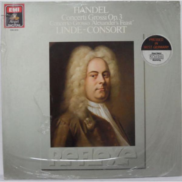Handel - Concerti Grossi Op. 3 Alexander&#039;s Feast LINDE CONSORT 2LP Still Sealed #1 image