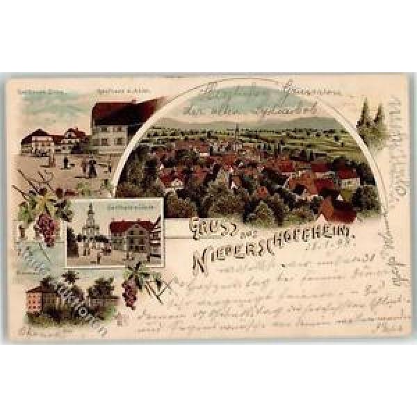 52027301 - Niederschopfheim 1898 Gasthaus zur Linde zur Sonne zum Adler Hubers B #1 image