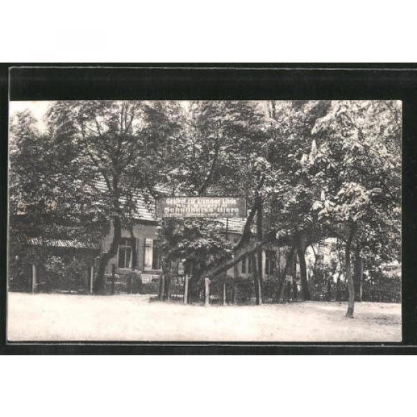 schöne AK Stolpe, Gasthof Zur krummen Linde mit Gartenrestaurant 1925 #1 image