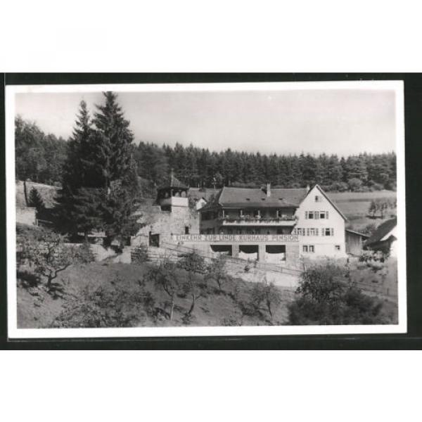 tolle AK Berneck, Hotel-Kurhaus zur Linde 1931 #1 image