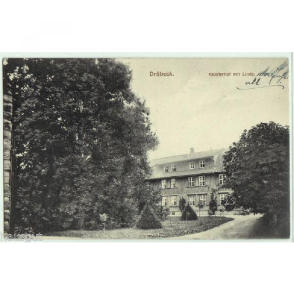 Drübeck Klosterhof mit Linde AK 1918 #1 image
