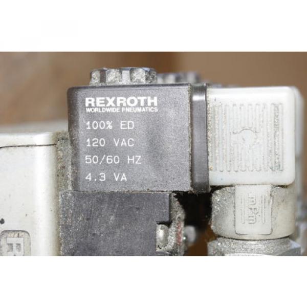 Rexroth Ceram GT10061-2440 x 5 Air Valve Control Manifold Assembly FREE SHIP #2 image