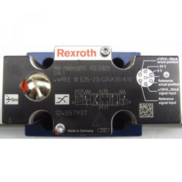 origin Rexroth 4WREE10E25-23/G24K31/A1V Proportional Valve R900933073 w/Warranty #2 image