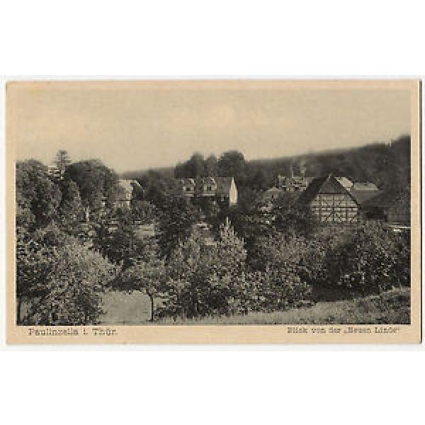 Rottenbach-Paulinzella Kreis Saalfeld-Rudolstadt Blick von der Neuen Linde 1925 #1 image