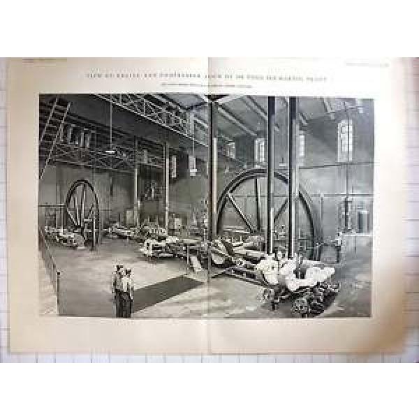 1890 View Of Engine And Compressor Room 150 Ton Icemaking Plant Linde #1 image