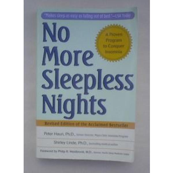 No more sleepless nights: a proven program to conquer insomnia, P Hauri, S Linde #1 image