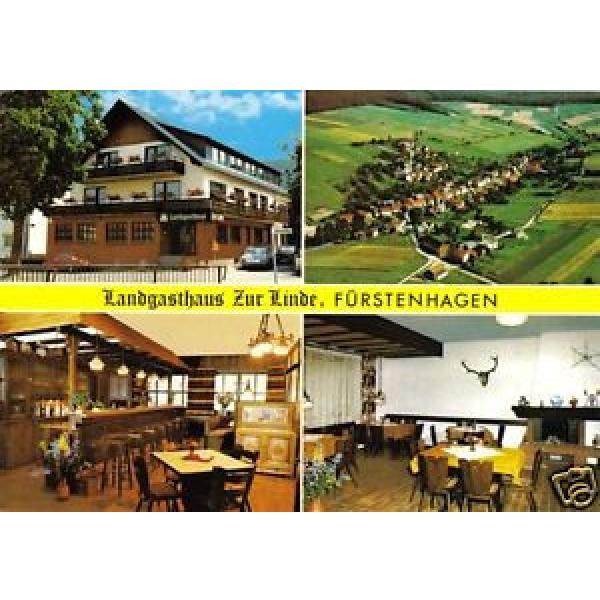 AK, Uslar, OT Fürstenhagen, Landgasthaus Zur Linde, vier Abb., um 1985 #1 image