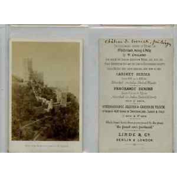 Linde, London CDV vintage albumen carte de visite, Tirage albuminé  6,5x10,5 #1 image