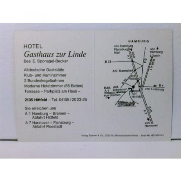 Mehrbild-Werbekarte Hittfeld, Gasthaus zur Linde, Bes. E. Sponagel-Becker; 4 ver #2 image