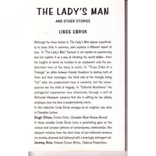 The Lady&#039;s Man and Other Stories OOP 1999 Rare Linde Ebruk #2 image