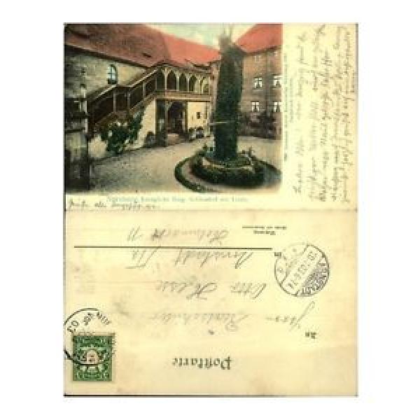 ak18204 1903 - Nürnberg - Königliche Burg Schlosshof mit Linde #1 image