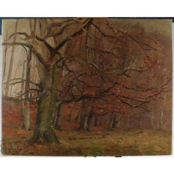 Monograma T H - Am Linde del bosque en el otoño árboles de hoja caduca #2 image