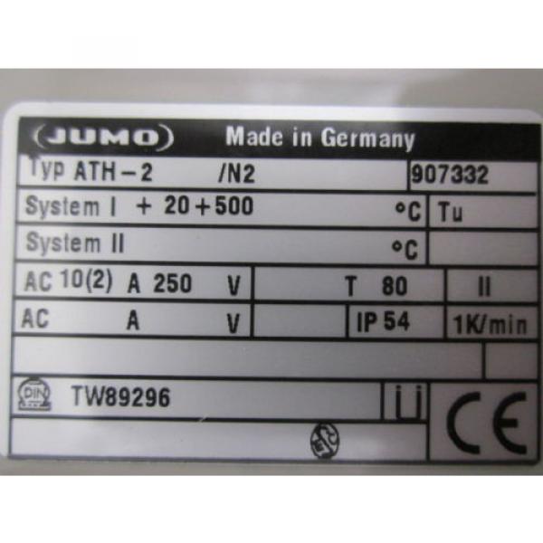 LINDE AG ATH-2 THERMOSTAT ATHF-2 TS2-7 +100 +500 STATIO #3 image
