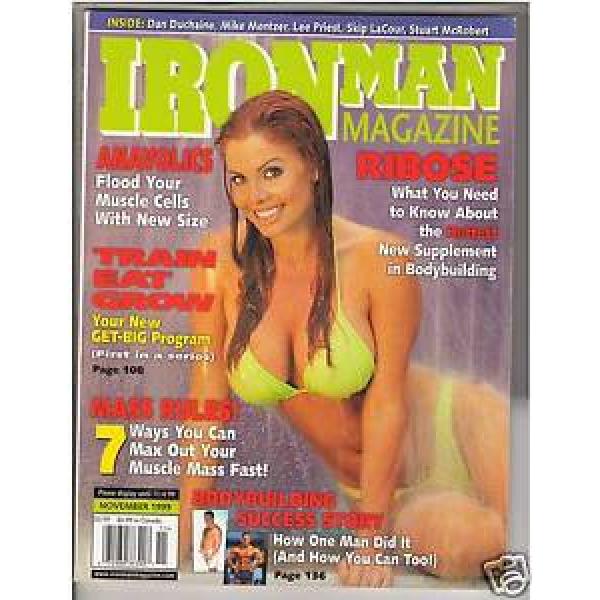 IronMan Bodybuilding muscle magazine Mike Mentzer article /Stayce Linde 11-99 #1 image