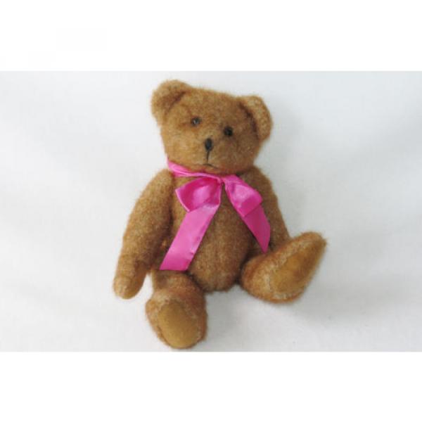 Sadie Bear Linde Lane Tea Party Sparkly Rust Brown Teddy Plush Stuffed Toy 12&#034; #1 image