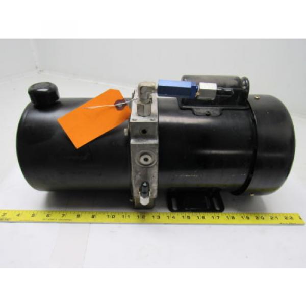 John S. Barnes Corp C6C17FZ5A Hydraulic Pump w/Leeson 1/2 HP Motor 115/208-230V #1 image