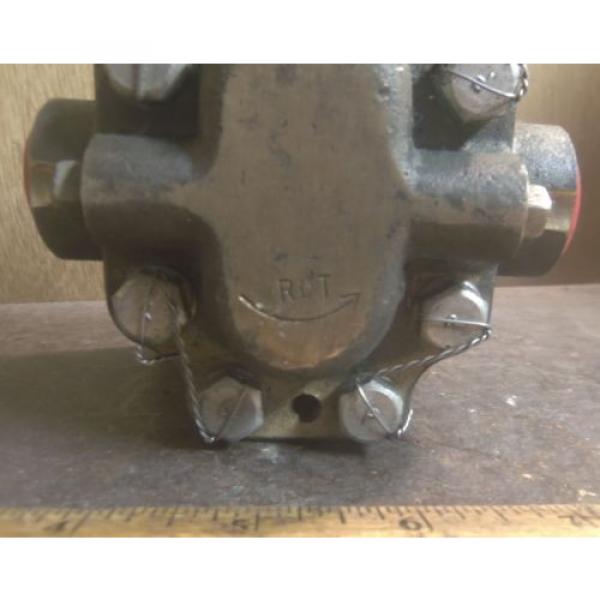 Bronze Hydraulic Pump with Splined Shaft - P/N: 06254701001 (NOS) #7 image