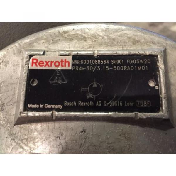 REXROTH Radial Piston pumps MNR:R901088564  PR4-30/315-500RA01M01 #3 image