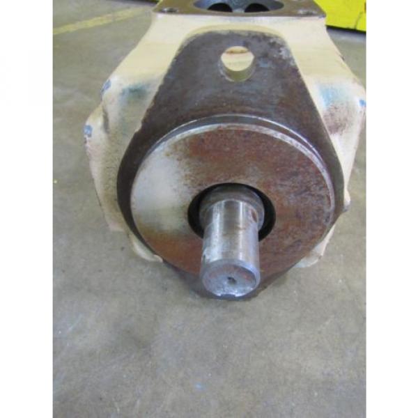 VICKERS 45V60A1C22R VANE TYPE HYDRAULIC PUMP 3#034; INLET 1-1/2#034; OUTLET 1-1/4#034; SHAFT #5 image
