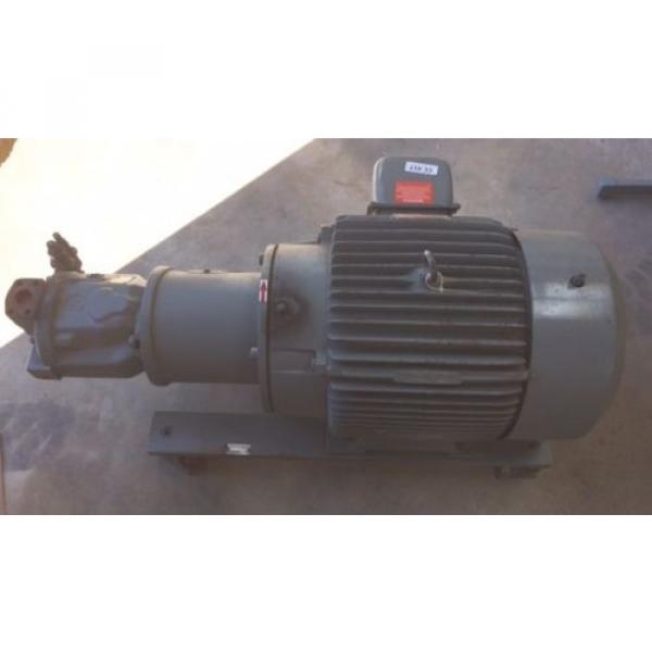 Rexroth Hydraulic pumps MDL AA10VS071 w Reliance 40 HP Motor DUTY MASTER 3 PH #9 image