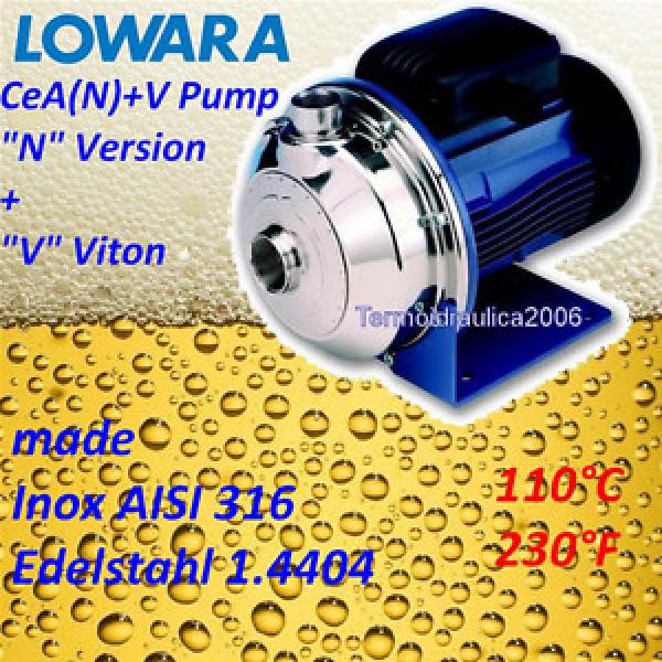 Lowara CEA AISI316+V Centrifugal Pump CEAM210/5N/P+V 1,85KW 2,5HP 1x220V 50HZ Z1 #1 image