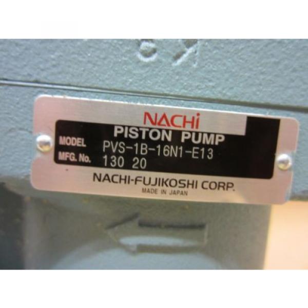 NACHI PISTON PUMP PVS-1V-16N1-13E #2 image